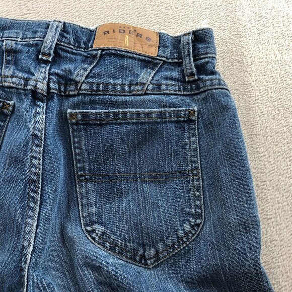 Lee Riders Women's Jeans Size 10P Blue Denim Classic Straight Leg Casual Medium - Picture 10 of 13